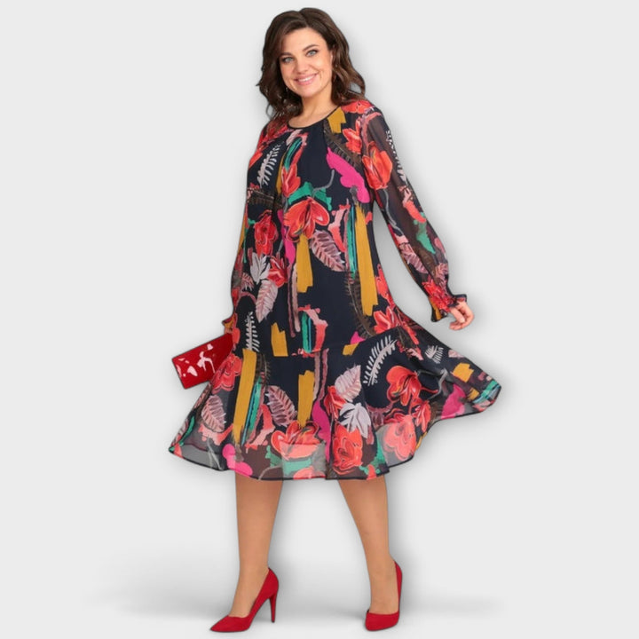Caroline - Κομψό Plus-Size Φόρεμα για απόλυτη άνεση