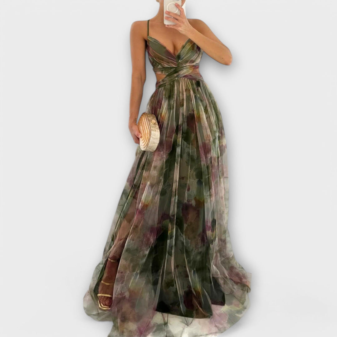 Annai Mesh Maxikleid - Κομψό και Κολλητό