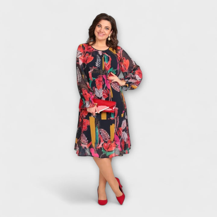 Caroline - Κομψό Plus-Size Φόρεμα για απόλυτη άνεση