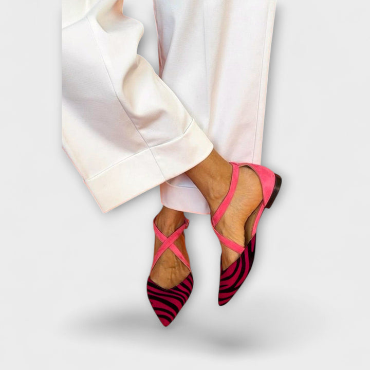 Zarella – Zebra-Flats σε Ροζ Δύναμη