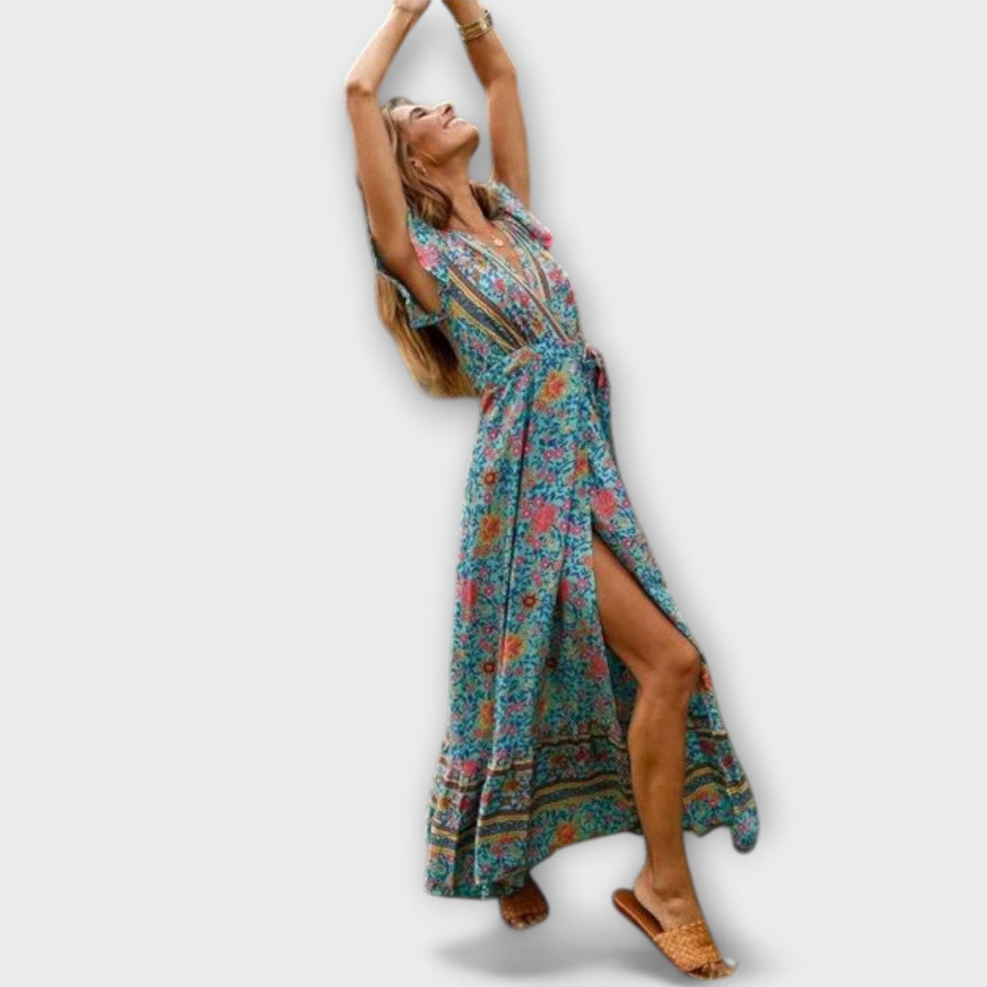 Shylin Boho Maxi Φόρεμα