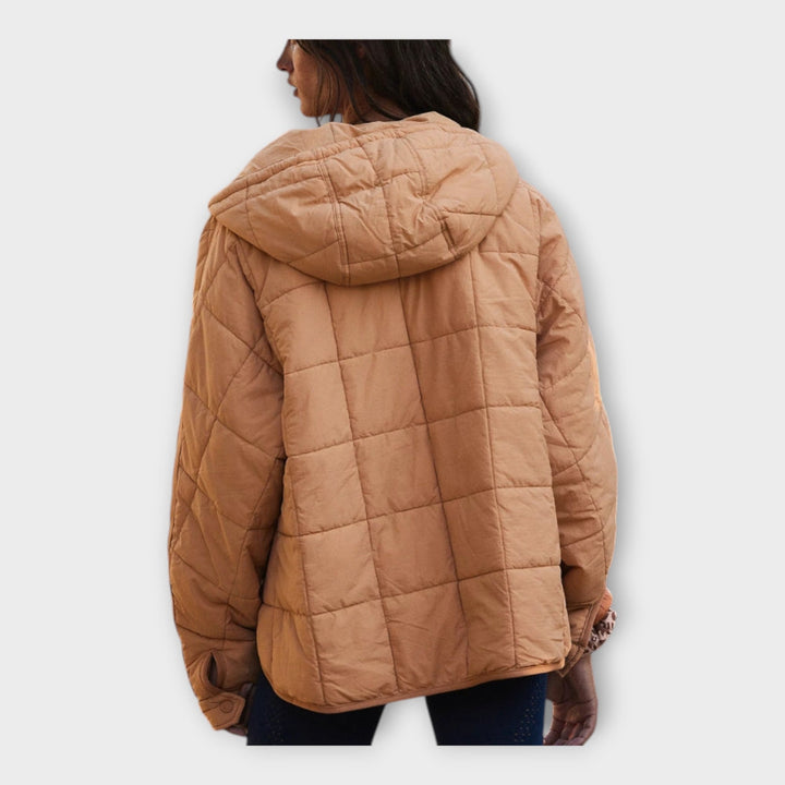 Μπουφάν Puffer με Κουκούλα