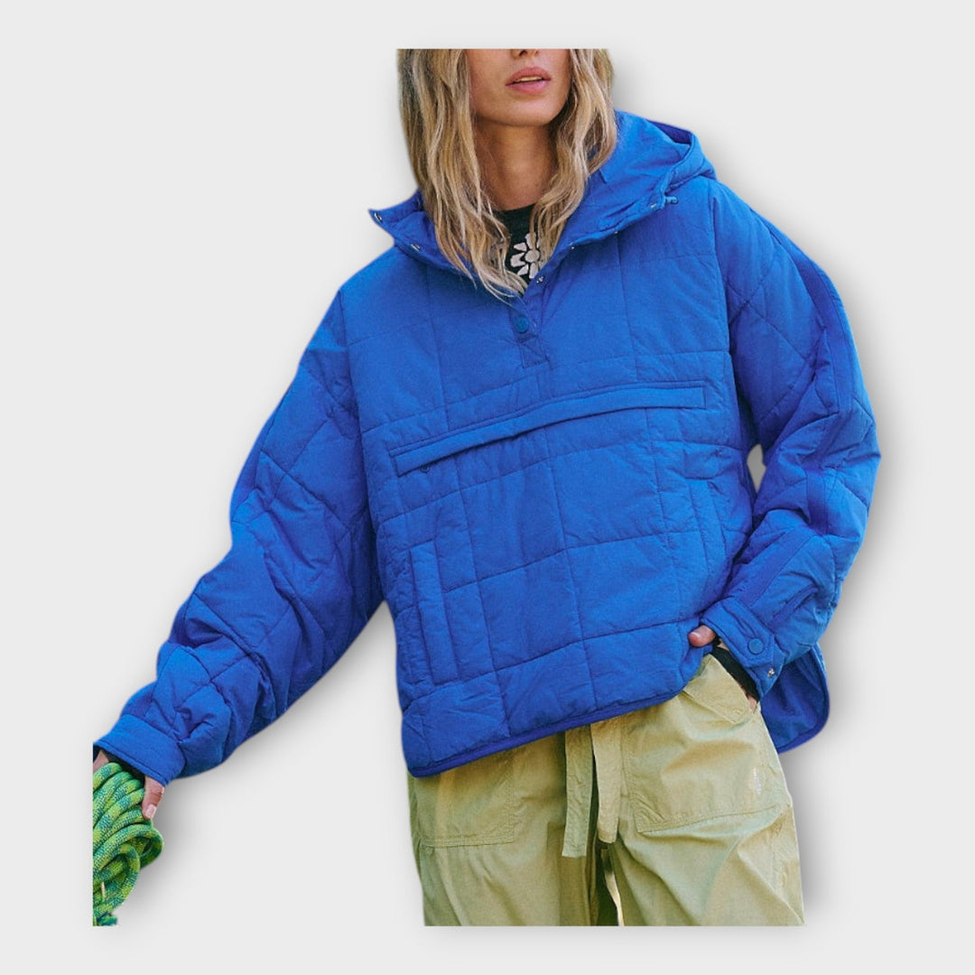 Μπουφάν Puffer με Κουκούλα
