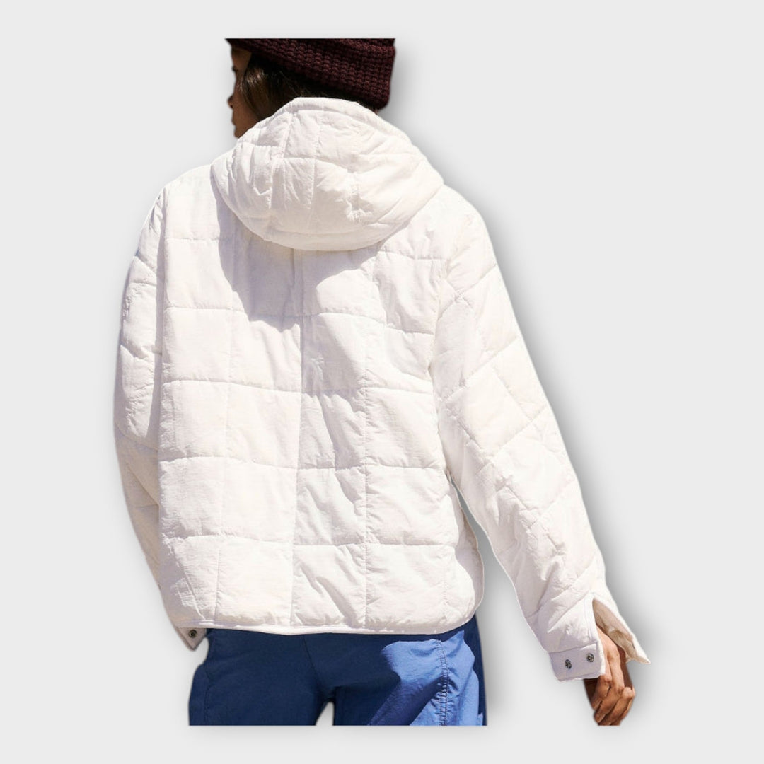 Μπουφάν Puffer με Κουκούλα
