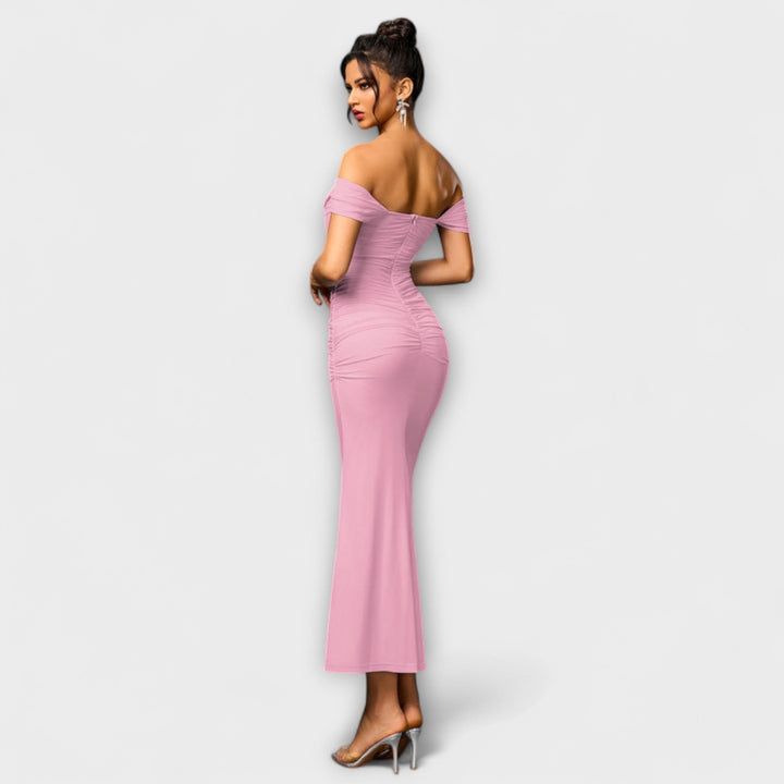 Ione - Φόρεμα Bodycon με Ανοιχτούς Ώμους
