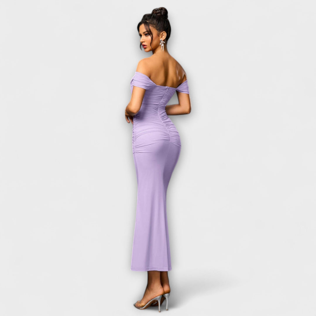 Ione - Φόρεμα Bodycon με Ανοιχτούς Ώμους