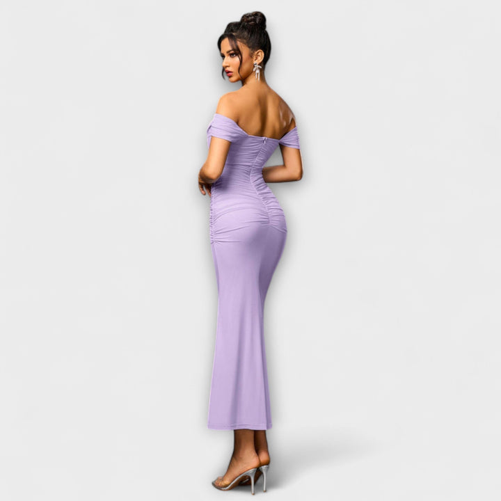 Ione - Φόρεμα Bodycon με Ανοιχτούς Ώμους