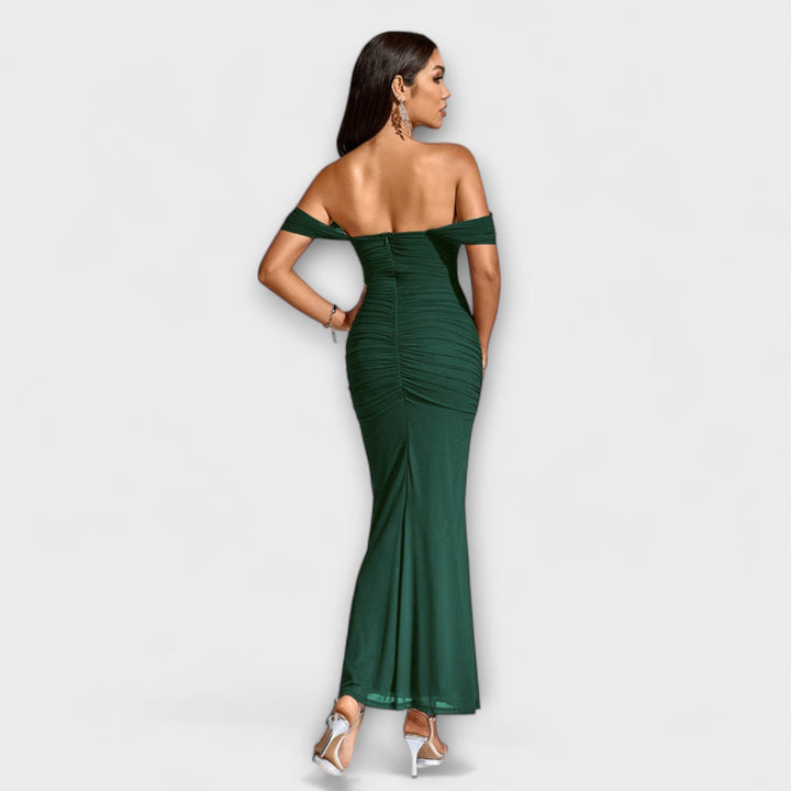 Ione - Φόρεμα Bodycon με Ανοιχτούς Ώμους