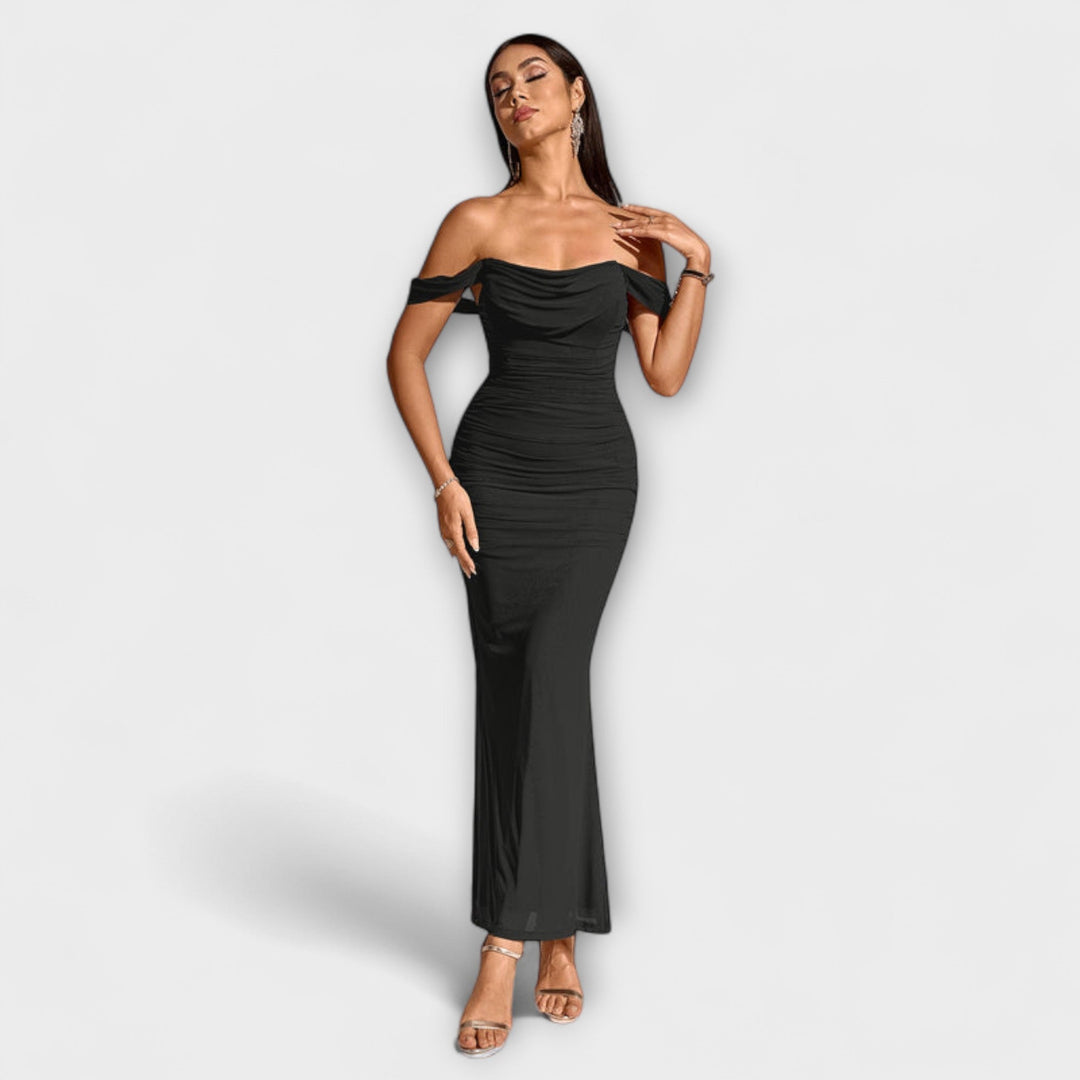 Ione - Φόρεμα Bodycon με Ανοιχτούς Ώμους