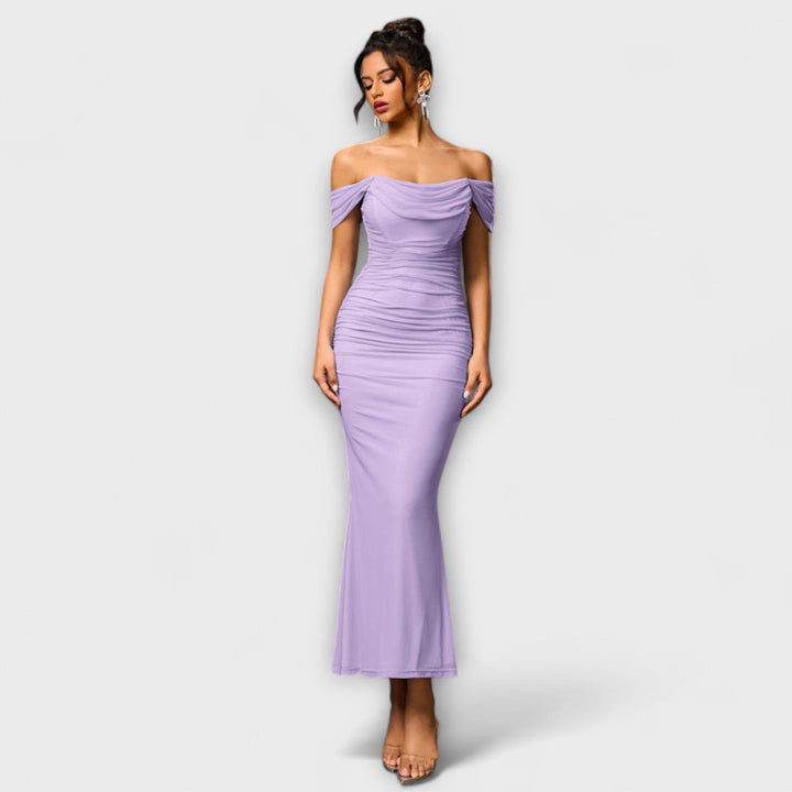 Ione - Φόρεμα Bodycon με Ανοιχτούς Ώμους