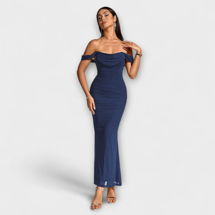Ione - Φόρεμα Bodycon με Ανοιχτούς Ώμους