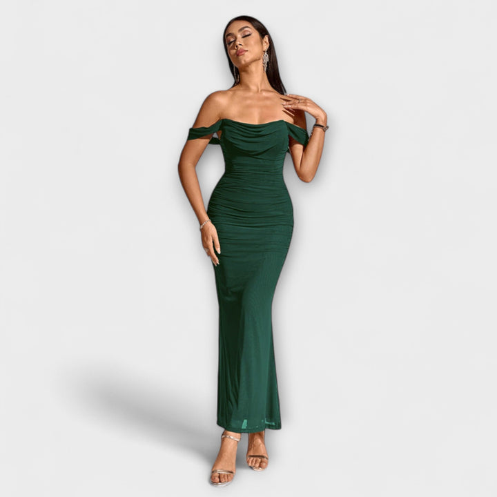 Ione - Φόρεμα Bodycon με Ανοιχτούς Ώμους