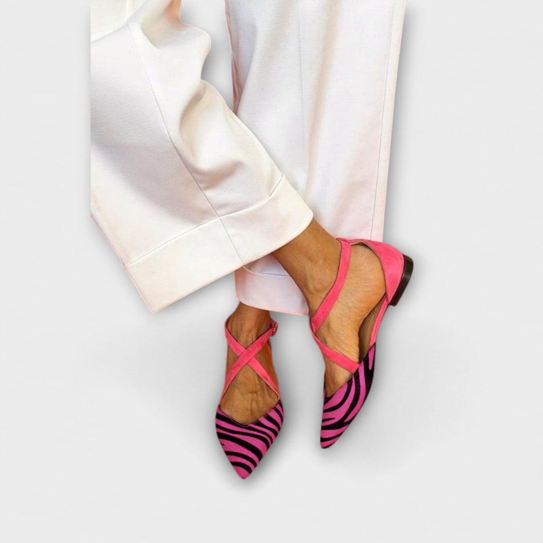 Zarella – Zebra-Flats σε Ροζ Δύναμη