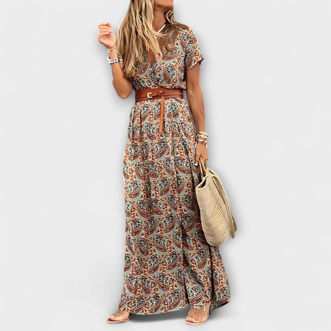 Sybella - Ελαφρύ Boho-Maxikleid
